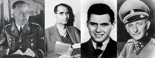 Himmler, Hess, Mengele and Eichmann